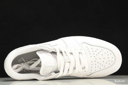 Retro Jordan Low 1 Golf Triple DD9315-101 White 0823
